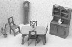 Doll House Furniture for Dining Room