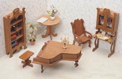 Library Doll House Furniture