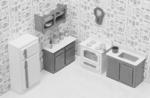 Doll House Furniture for Kitchen