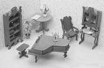 Doll House Furniture for Library